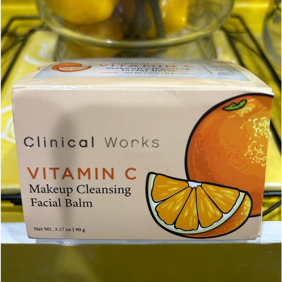 💥New Clinical Works Vitamin C Makeup Cleansing Facial Balm - Picture 2 of 3